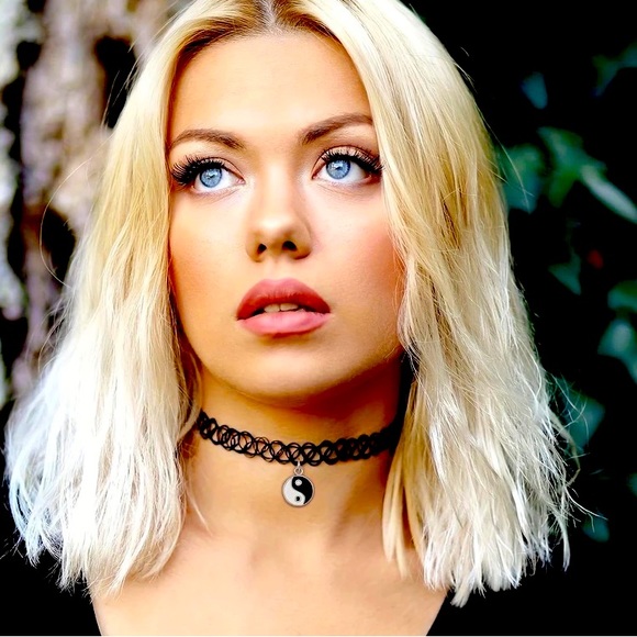 Good Vibes Henna Choker Necklace - Picture 1 of 6